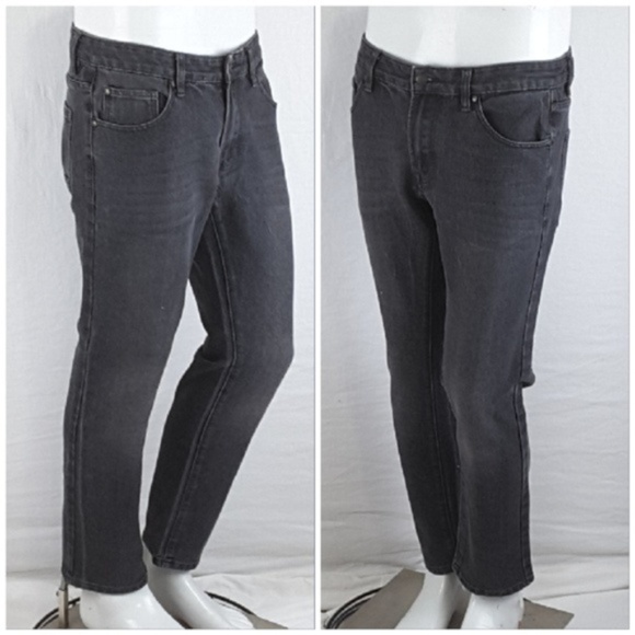 *MENI* MBX CLOTHING, Los Angeles, Black Denim Jean - Picture 2 of 7